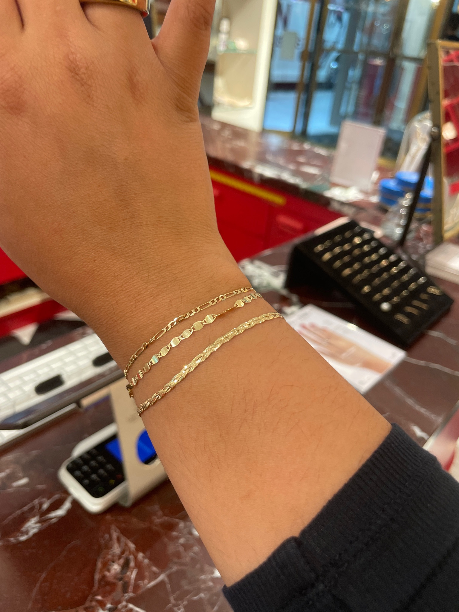 I love stacking gold bracelets! I recently discovered Catbird, and they’re one of my new favorites. Plus, all their designs are solid gold!

#LTKfindsunder50 #LTKstyletip