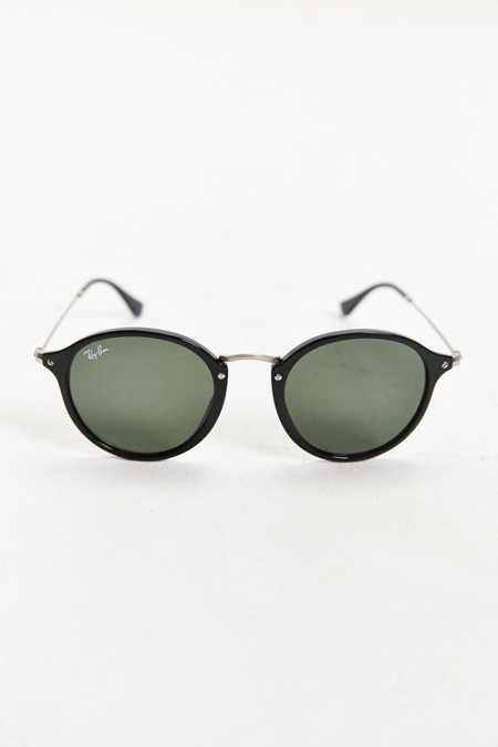 Ray-Ban Havana Spotted Round&nbsp;Sunglasses | Urban Outfitters US