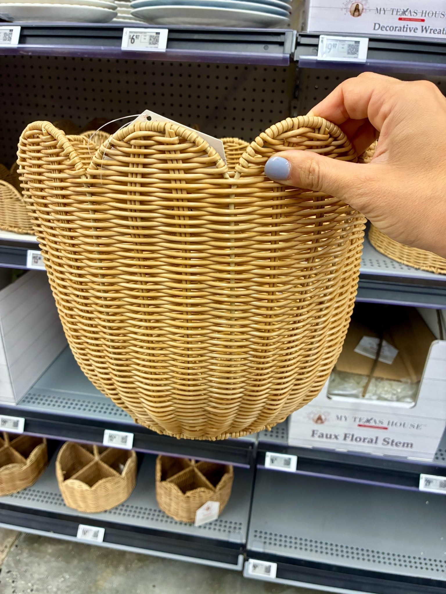 The most adorable wicker basket! Under $15!

#LTKHome #LTKSeasonal