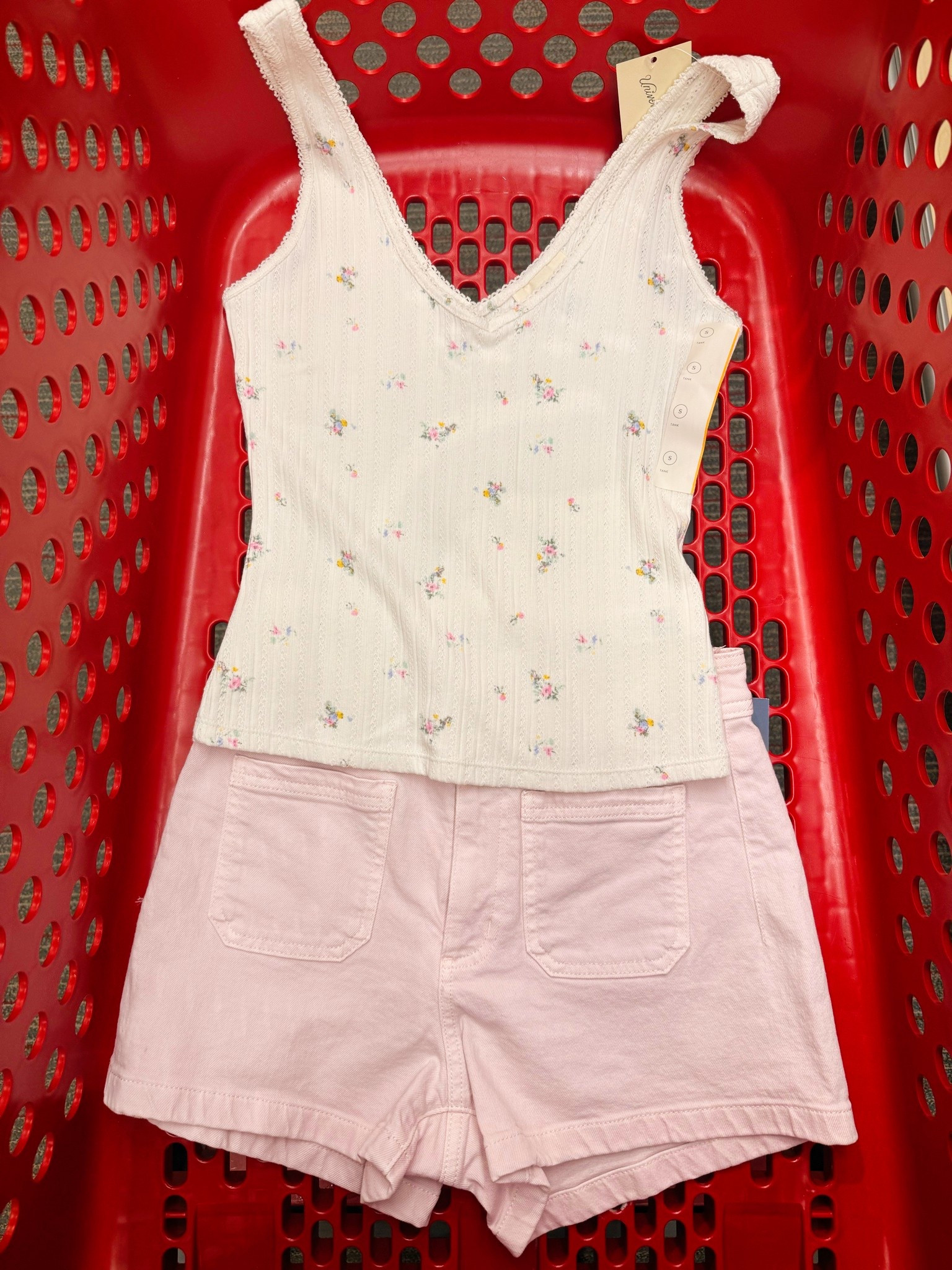 Soft feminine summer outfit finds 🌸

I’m obsessed with how dainty and effortless this look feels for warm weather.

Such an easy affordable outfit idea for summer outfits, vacation outfits, casual weekends, beach trips, and everyday mom life while still looking put together.

The soft pink shorts with the tiny floral tank feel so cute together without having to think about what you’re going to wear ✨

@Target

#LTKootd #LTKSeasonal #LTKSaleAlert