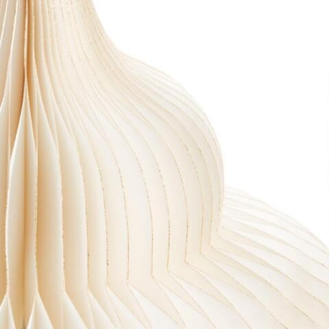 White Paper Finial Shaped Pendant Shade | World Market