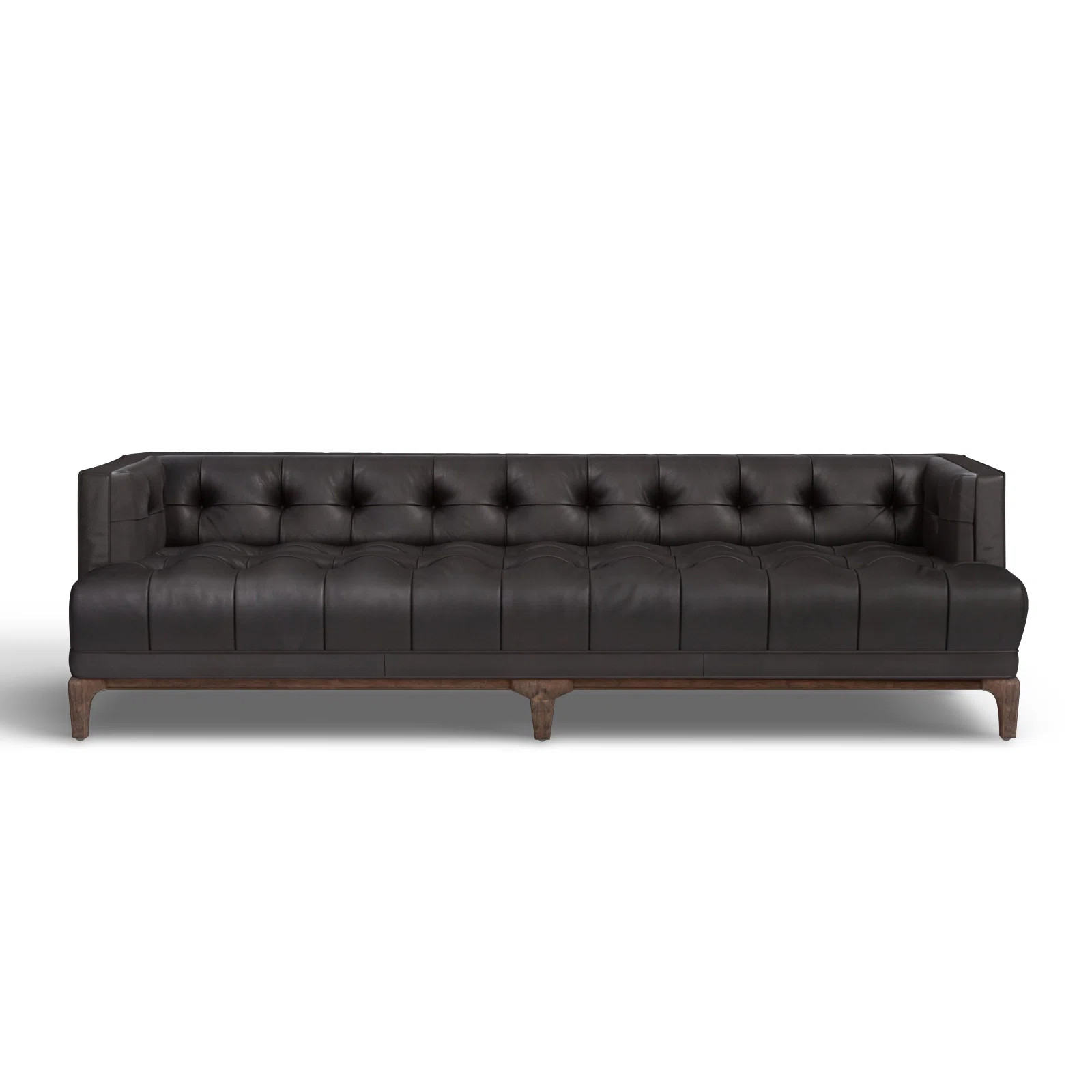 Bari 91'' Tufted Tuxedo Sofa | Joss & Main