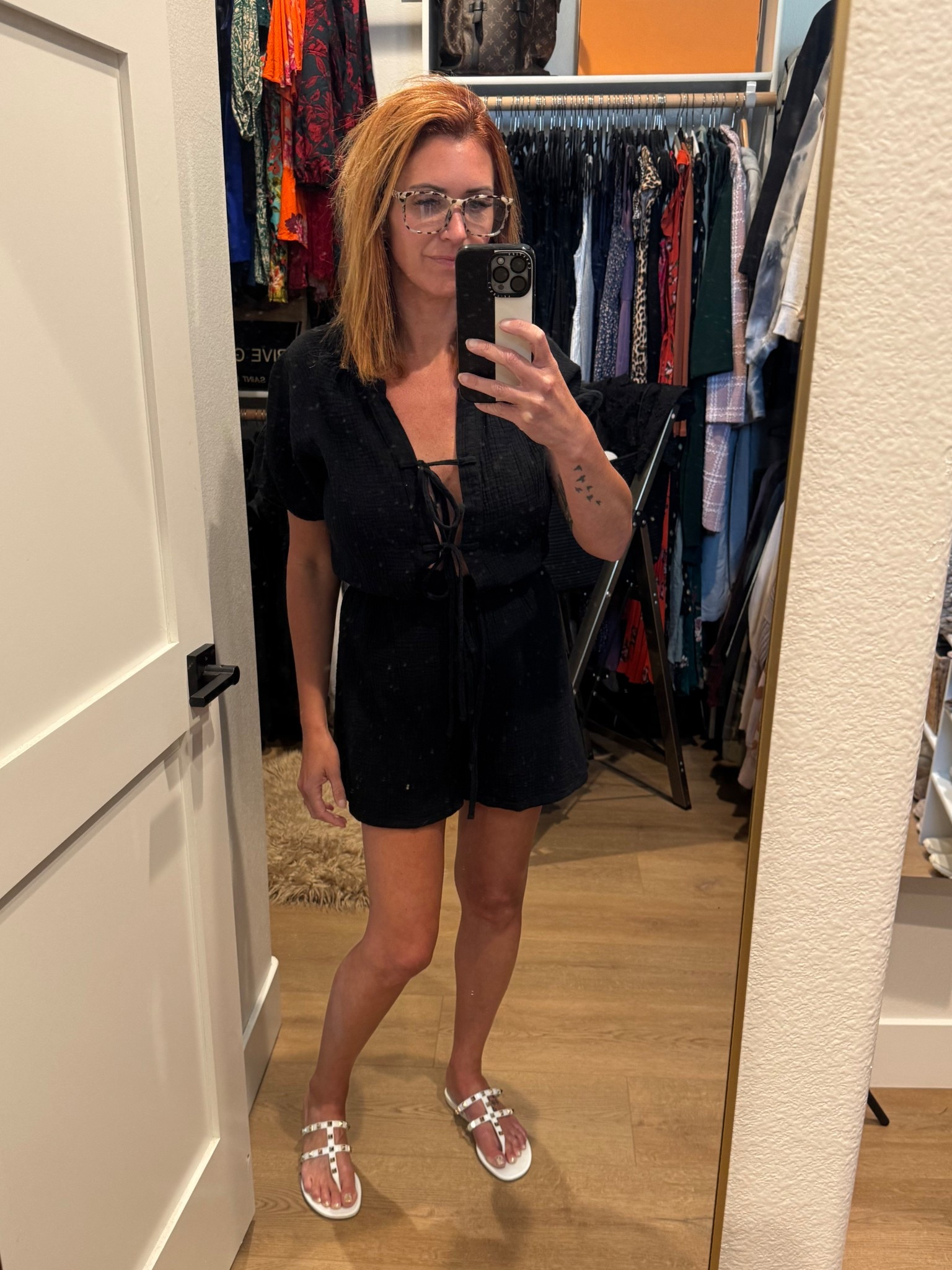 Amazon black romper ▪️lightweight ➰ nice quality ▪️ comfortable 

Size S

#LTKPetite #LTKSeasonal #LTKStyleTip