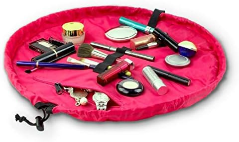 Lay-n-Go Drawstring Makeup Bag – Pink, 20 inch - Travel Cosmetic Bag and Jewelry, Electronics, ... | Amazon (US)