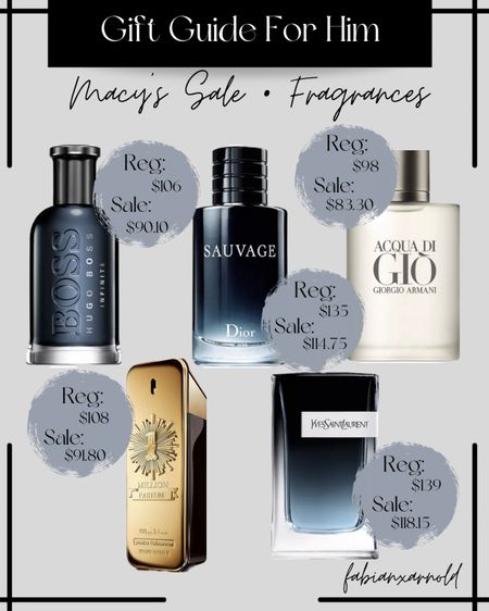 Gifts for him fragrances • Macy’s sale • Sale code: FRIEND • Gift Guide for him • Men’s Cologne • gifts on sale  #LTKgiftsforhim 

#LTKGiftGuide #LTKmens #LTKHoliday #LTKsalealert