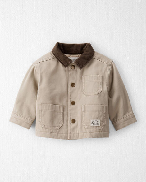 Baby Organic Cotton Twill Barn Jacket | Carter's Inc