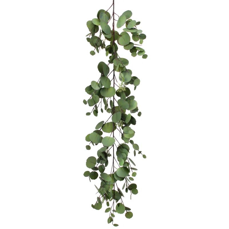 48" in. Faux Real Touch Eucalyptus Garland | Wayfair North America
