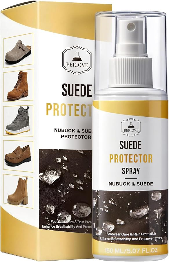 Suede Protector Spray for Shoes: Waterproof and Stain Repellent | Amazon (US)