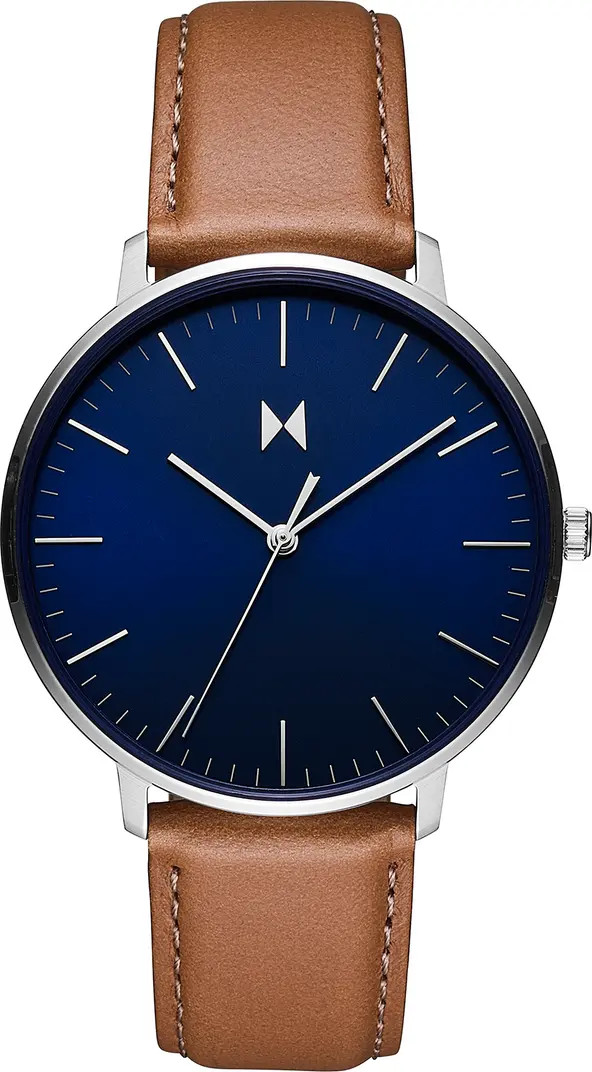 Legacy Slim Leather Strap Watch, 42mm | Nordstrom