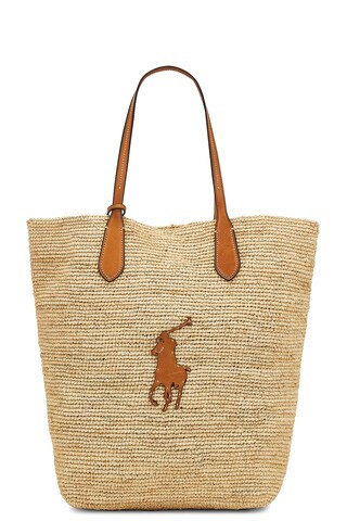 Raffia Tote
                    
                    Polo Ralph Lauren | Revolve Clothing (Global)