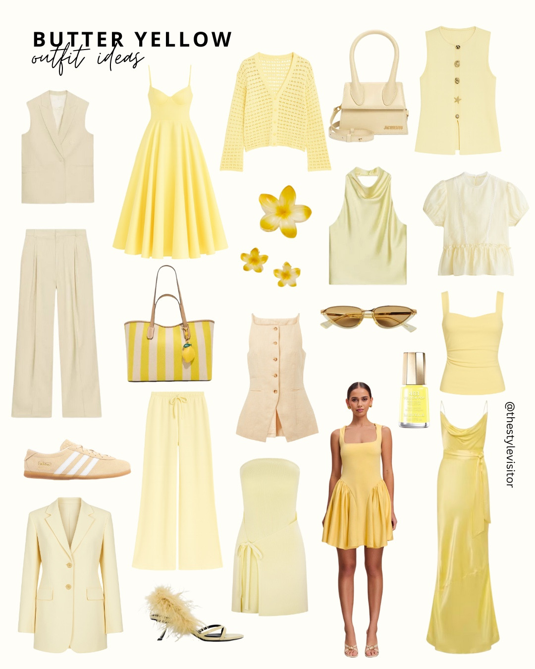 💛 Butter yellow days ahead! Save this post for outfit inspo when you want to look effortlessly chic in soft yellows, creamy neutrals and pops of sunshine. Think café strolls, city errands, client meetings or gallery afternoons — this colour palette works for every summer plan! 🌼✨

Like this post to save it to your favourite folder and come back later to shop. 🛍️🌞

#ButterYellow #SummerOutfits #YellowEdit #SoftNeutrals #WardrobeEssentials #CapsuleWardrobe #MinimalStyle #EffortlessChic #EverydayOutfits #NeutralOutfits #StyleInspo #SummerLooks #YellowStyle #HowToStyleYellow #NeutralTones #OOTDInspo #WhatToWearThisWeek #LTKOutfits #LTKUnder100 #LTKCapsule 

#LTKWorkwear #LTKSeasonal #LTKStyleTip #LTKFindsUnder100