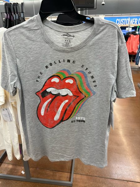 New Walmart Graphic Tee | Rolling Stones Graphic Tee 

#LTKfindsunder100 #LTKstyletip #LTKfindsunder50