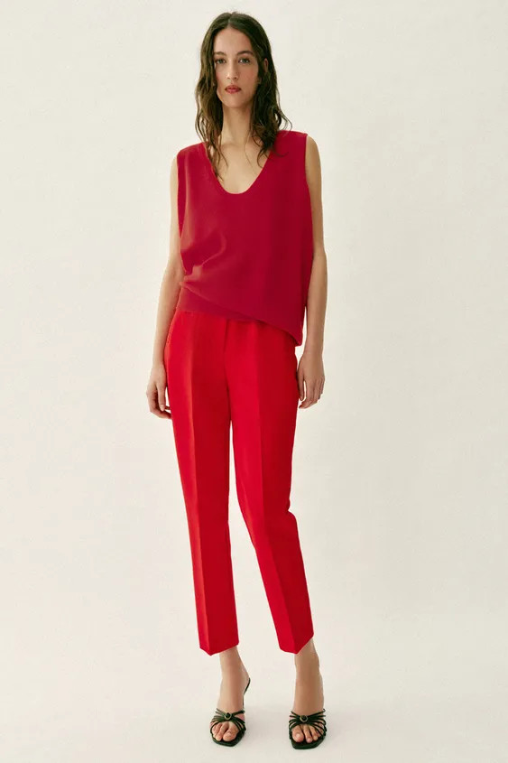 HIGH-WAISTED PANTS | Zara US