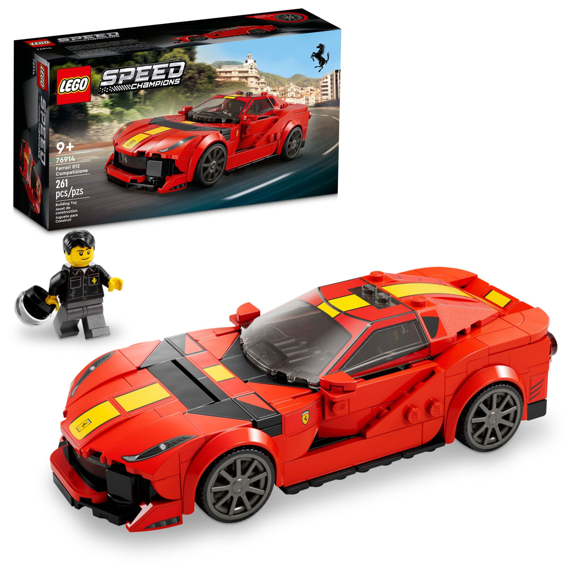 LEGO Speed Champions 1970 Ferrari 512 M 76914 Sports Red Race Car, Ferrari Toy Car Model Building... | Walmart (US)