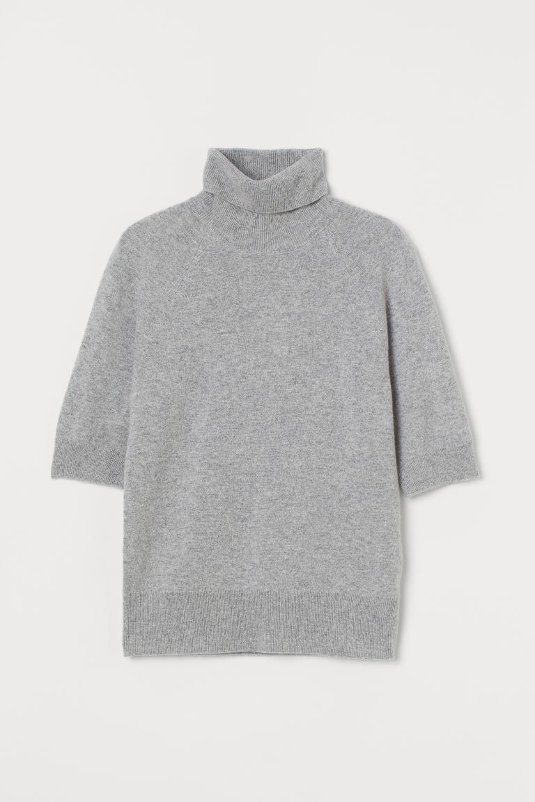 Cashmere polo-neck jumper | H&M (UK, MY, IN, SG, PH, TW, HK)