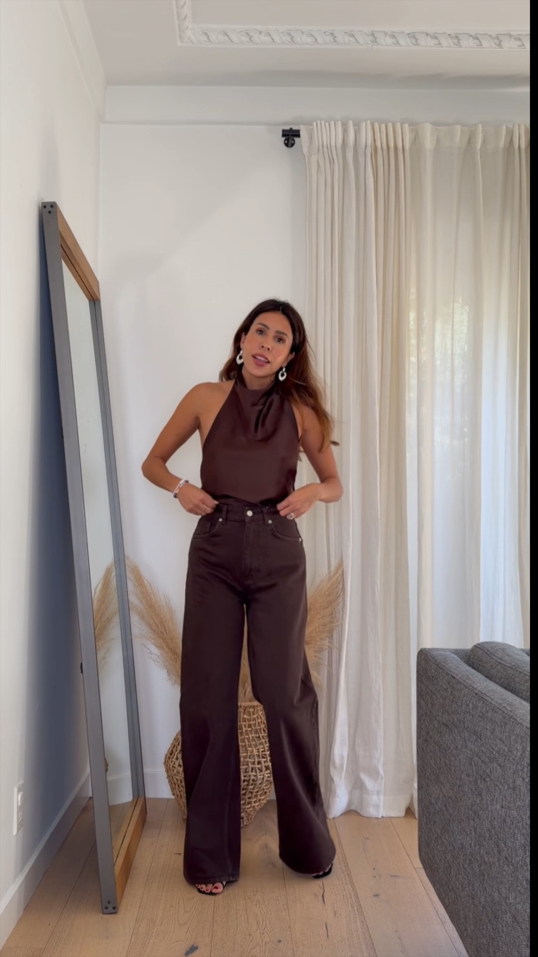 Love this monochromatic look! The jeans are LONG - perf if you’re 5’8” and above. if you are below, you’ll need to get them hemmed.

#LTKHoliday #LTKootd #LTKPetite