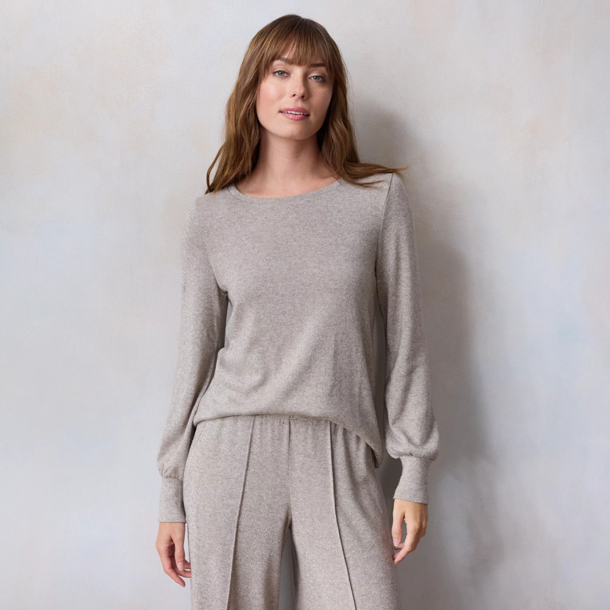 Women's LC Lauren Conrad High Button Cuff Knit Top | Kohl's