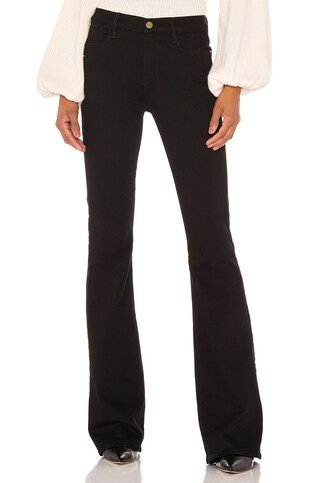 FRAME Le High Flare in Film Noir from Revolve.com | Revolve Clothing (Global)