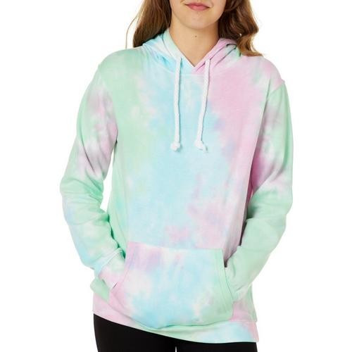 Exist Juniors Tie Dye Hooded Sweatshirt | Bealls