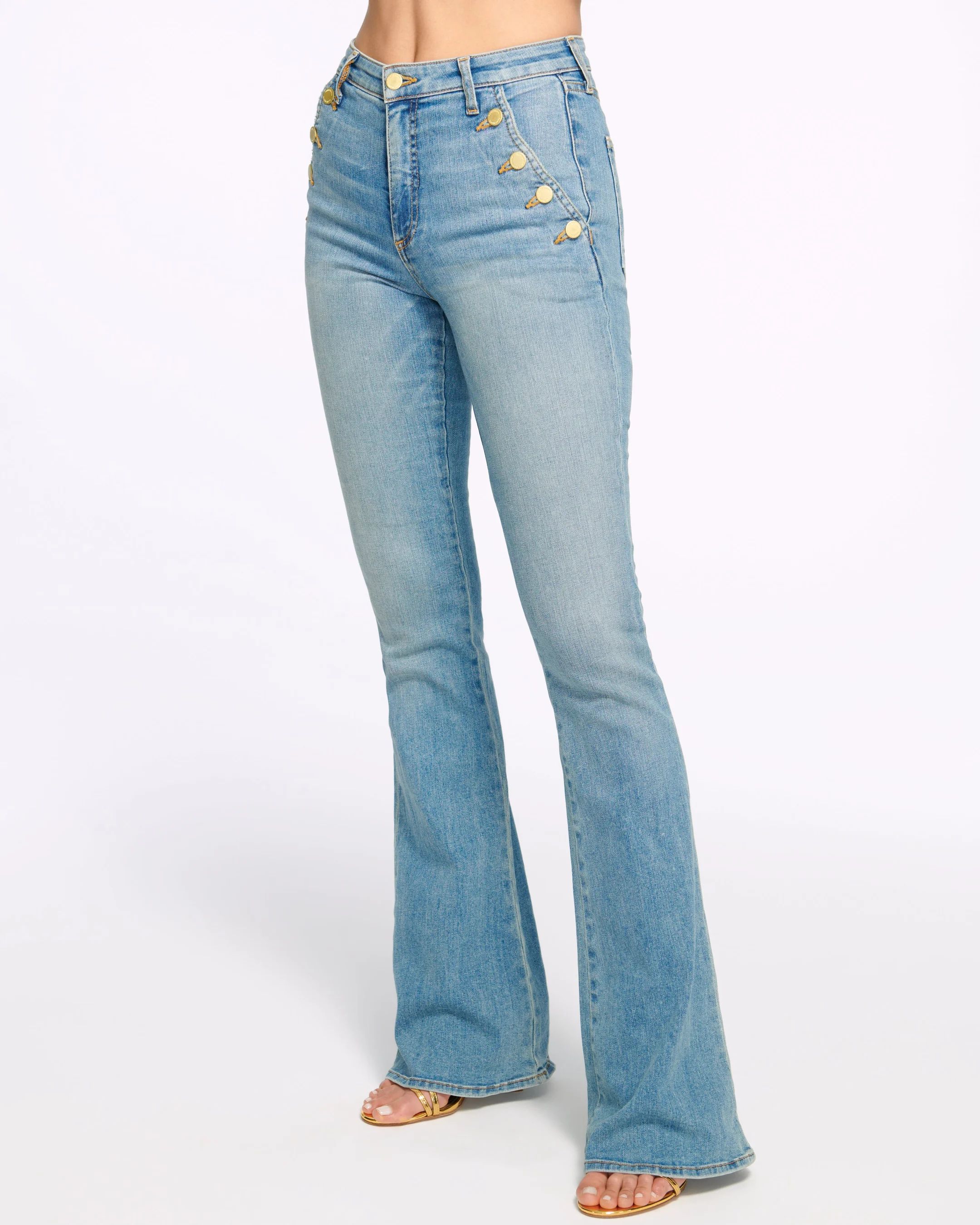 Helena High-Rise Flare Jean | Ramy Brook