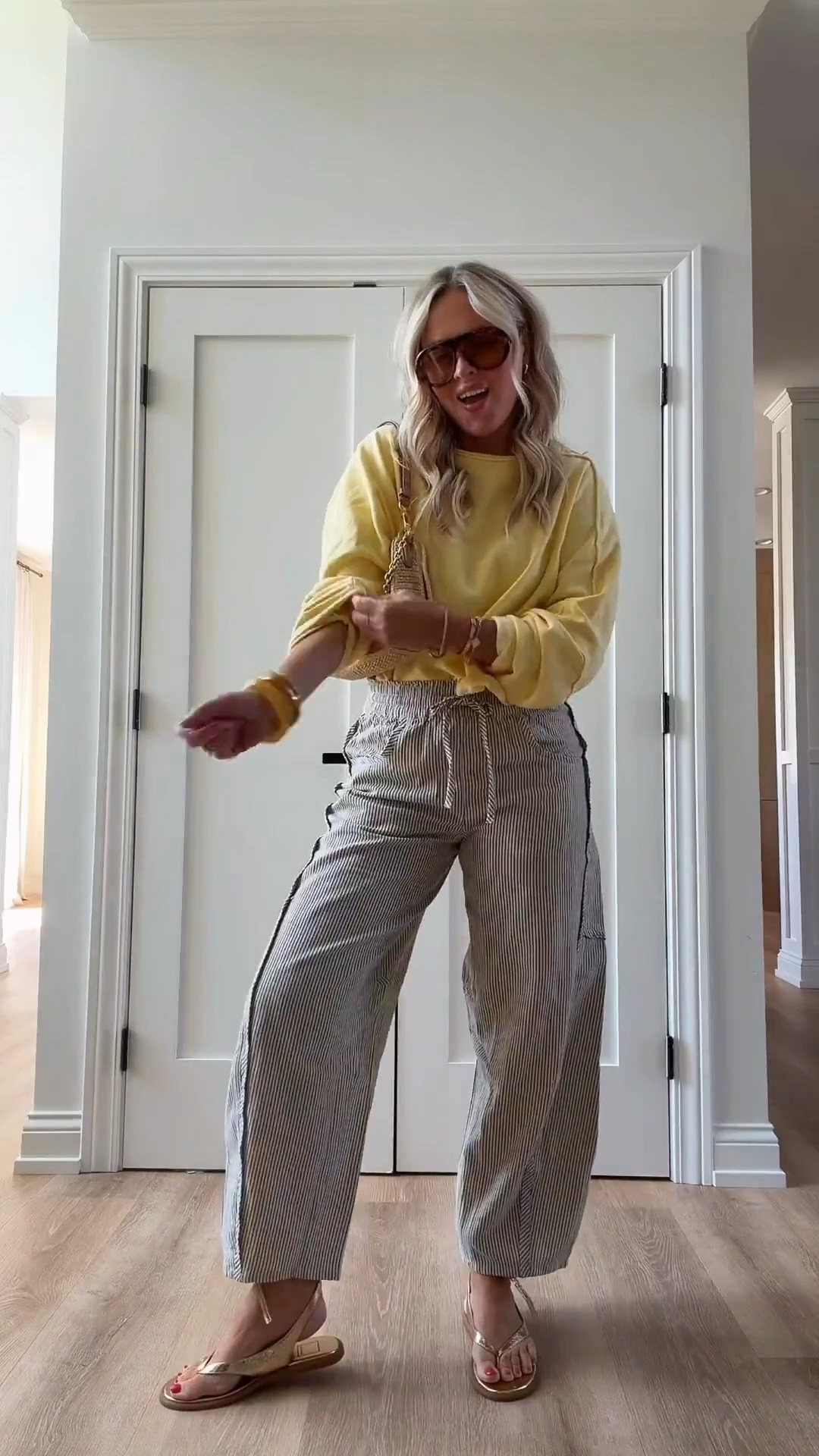 Loving this look sm! Wearing all smalls + lots more color options! Cute & comfy! 💛

Yellow. Stripes. Spring casual. 

#LTKSeasonal #LTKootd