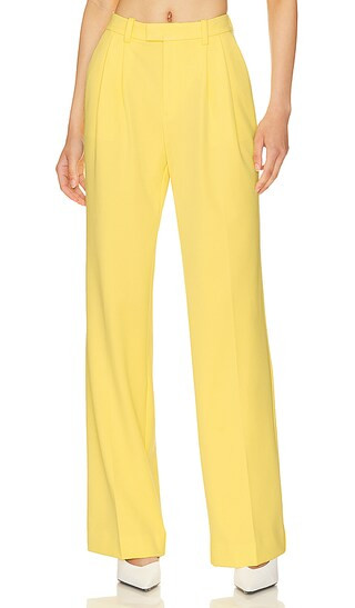The Agnes Pant in Canary | Revolve Clothing (Global)