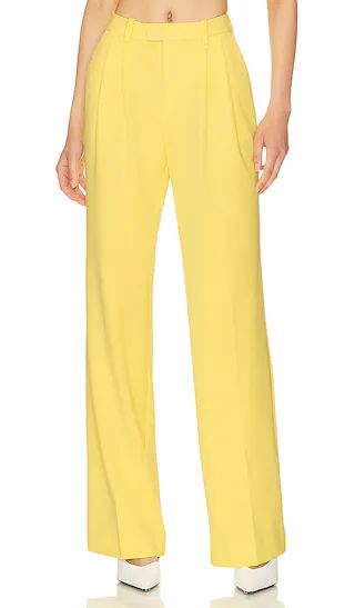 The Agnes Pant in Canary | Revolve Clothing (Global)