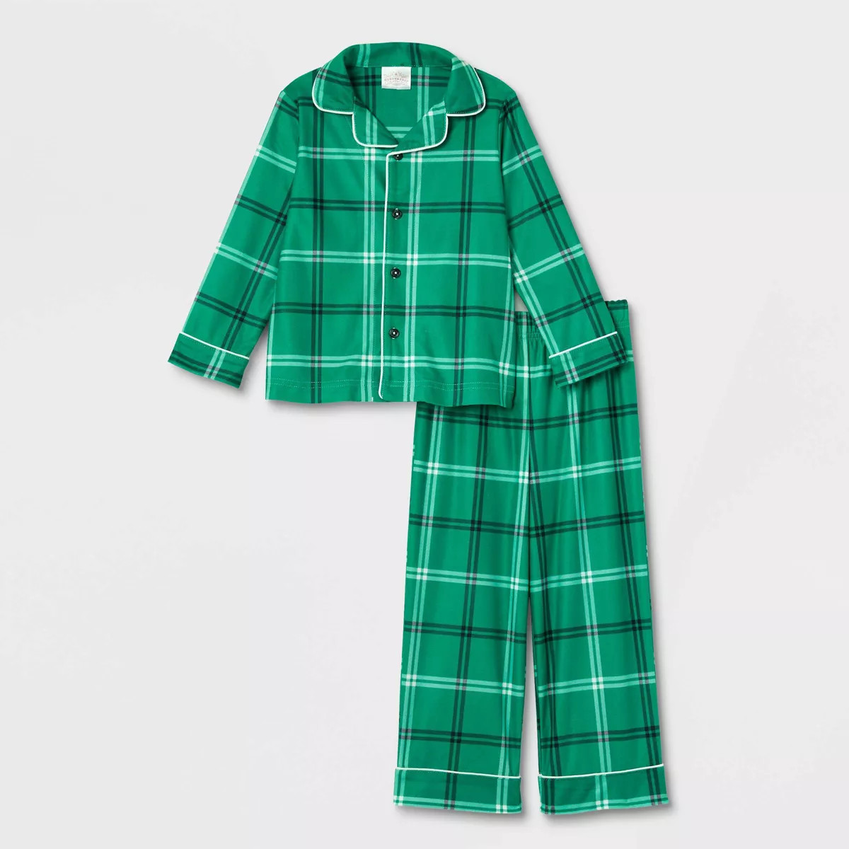 Toddler Plaid Matching Family Pajama Set - Wondershop™ Green | Target