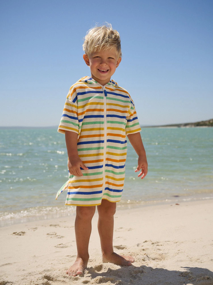 Buy Multi Stripe Towelling Zip Through Cover-Up (3mths-7yrs) from Next USA | Next US