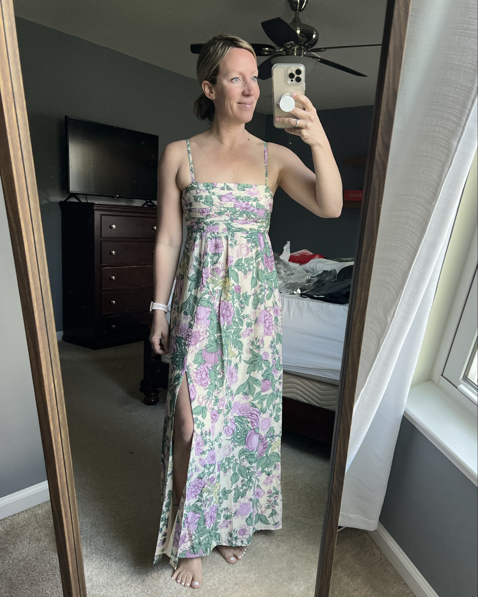 Size small in all - I am 5’4” and recommend the petite length for longer dresses. 

#LTKSeasonal #LTKfindsunder100