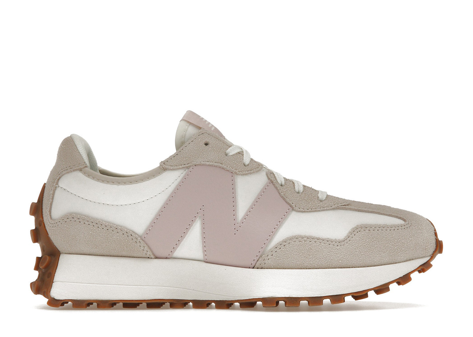 New Balance 327 (Women's) Sneakers in Moonbeam/Stone Pink/Gum | StockX