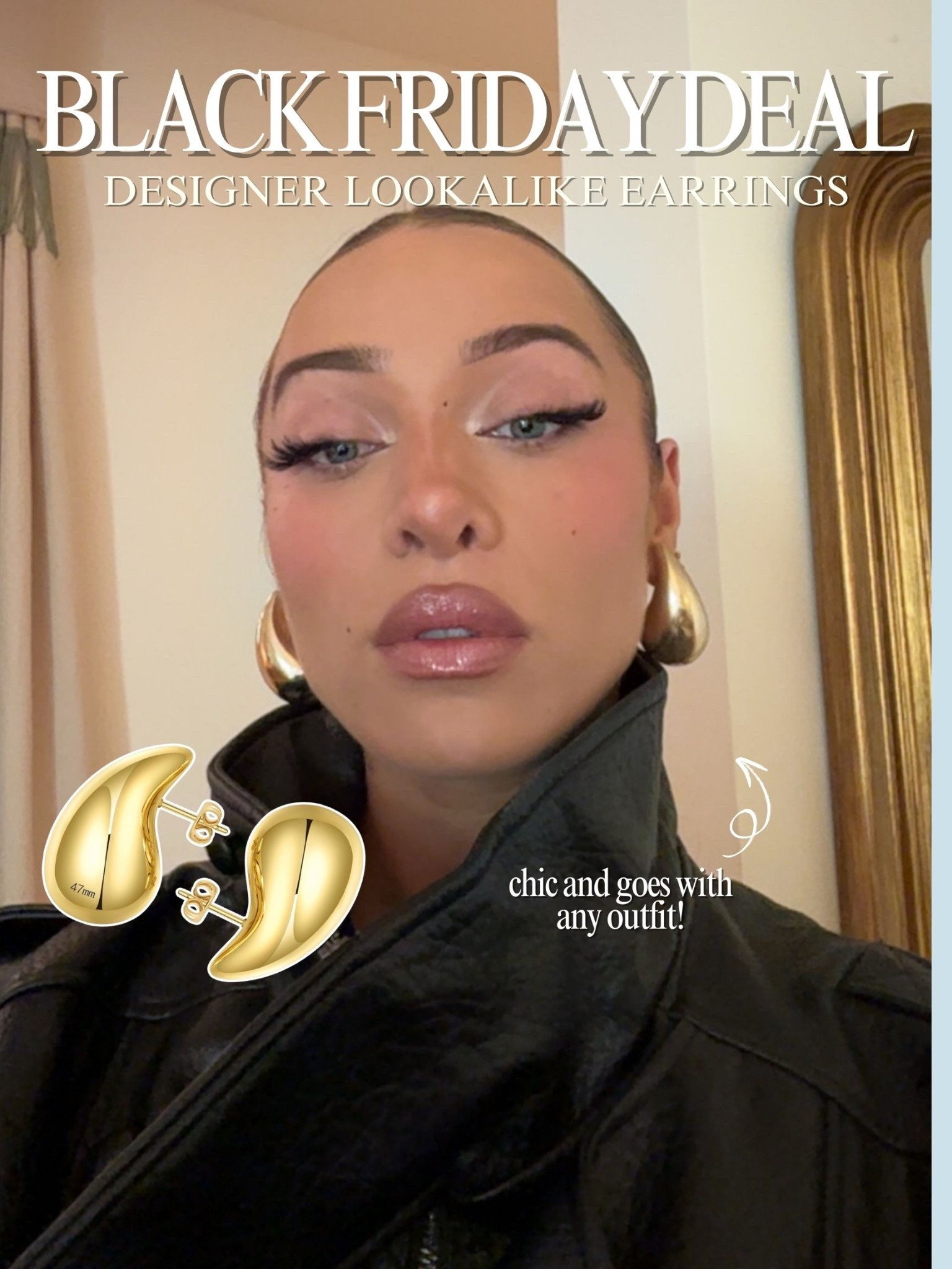 My favorite designer lookalike earrings ✨ on sale for Black Friday! 

#LTKCyberWeek #LTKHoliday #LTKSeasonal