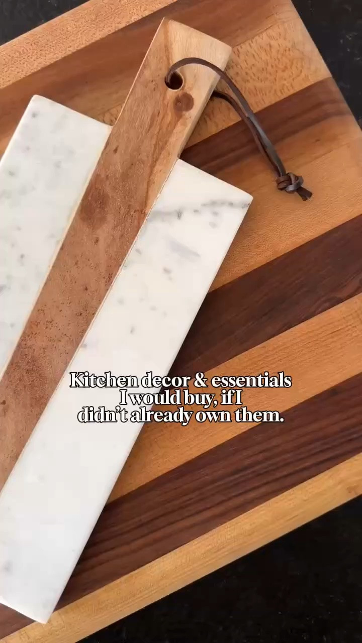 The kitchen decor and essentials I own and highly recommend. The striped cutting board is stunning and functional. My white dishes are from West Elm and I’ve owned them for over 8 years and they still haven’t chipped! Water glasses are from Target and I give them a 10/10.

#LTKSaleAlert #LTKHome #LTKfoodie