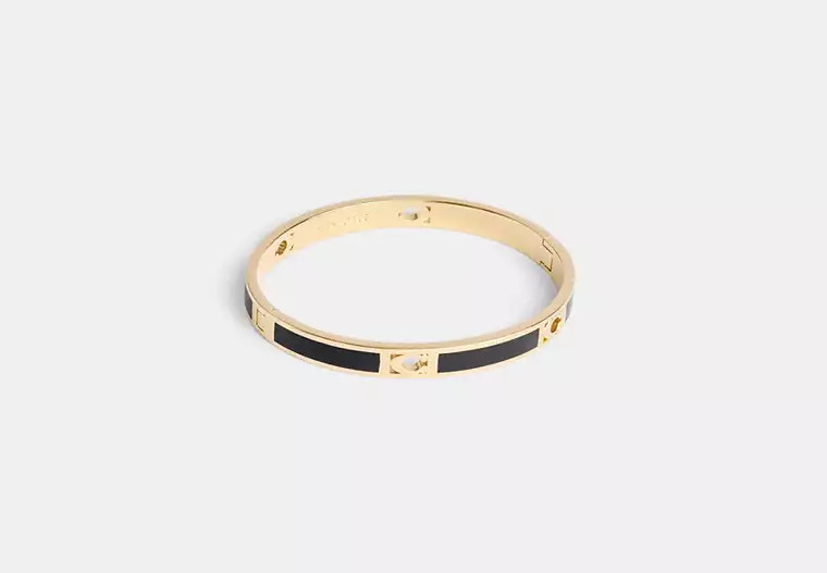 Signature Enamel Bangle | Coach Outlet US
