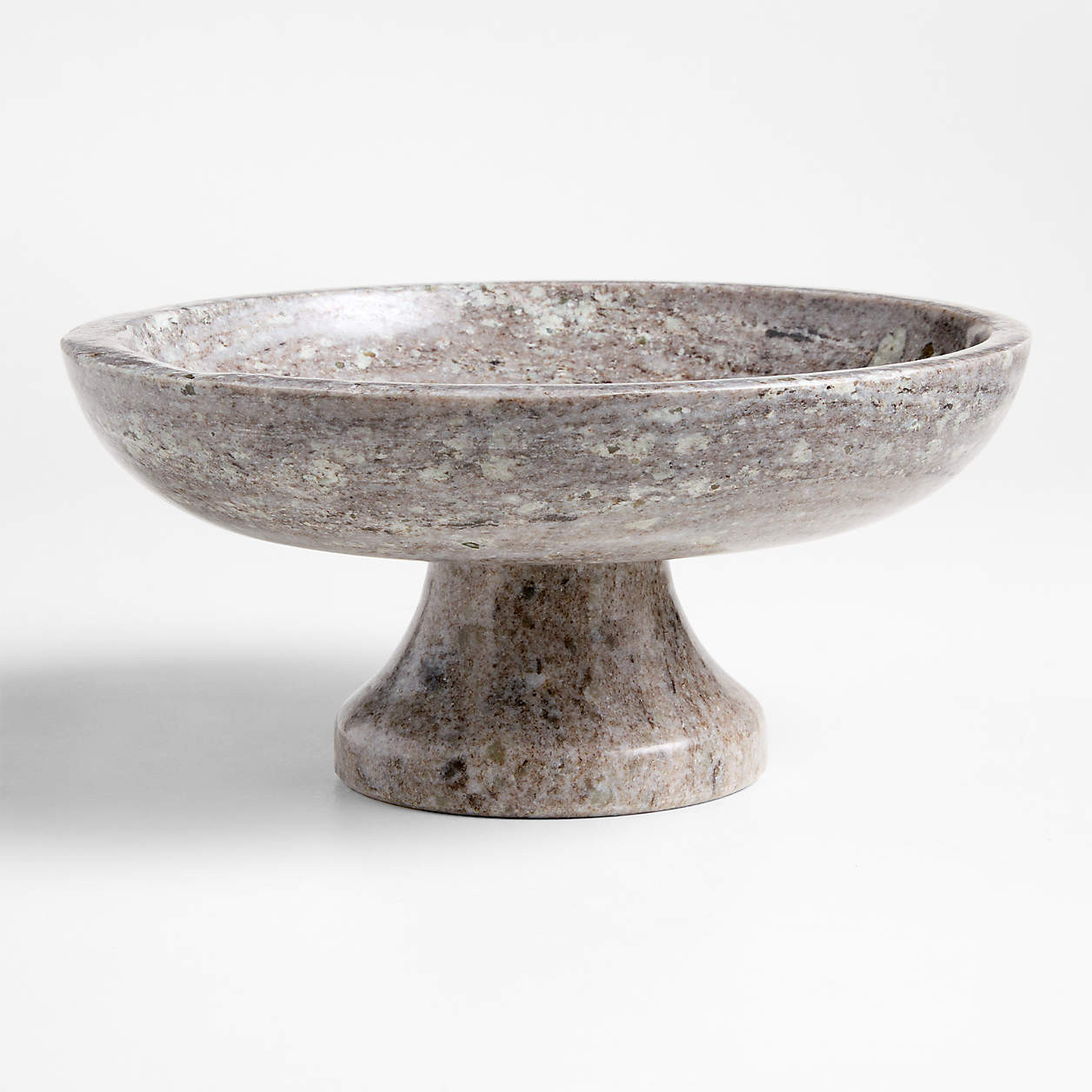 Tuscan Kitchen Marble Footed Bowl + Reviews | Crate & Barrel | Crate & Barrel