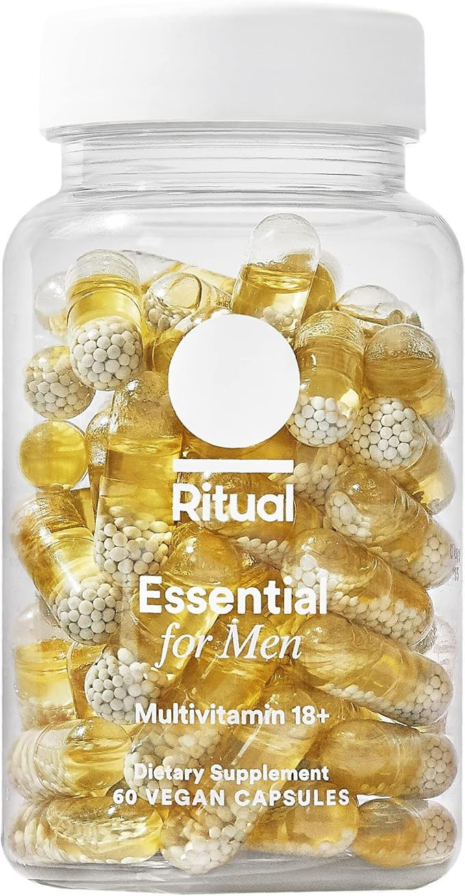 Ritual Multivitamin for Men 18+ with Zinc, Vitamin A and D3 for Immune Function Support*, Omega-3... | Amazon (US)