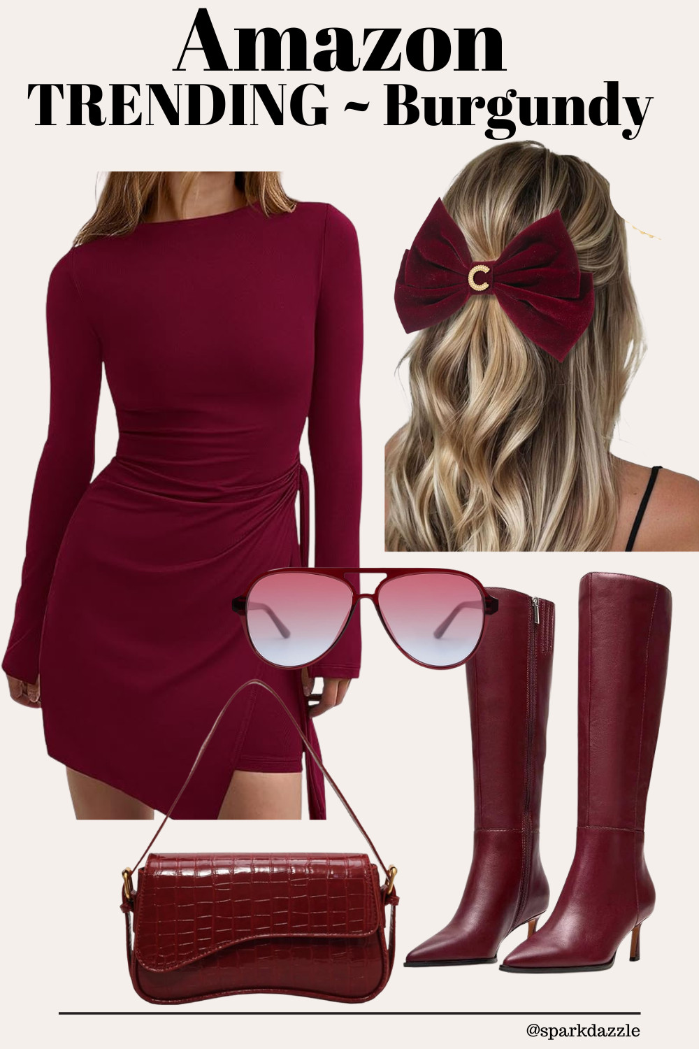 Amazon Trending Finds – Burgundy Style


Rich, bold, and timeless! These burgundy Amazon fashion finds are trending right now and perfect for fall and winter. From chic dresses and knee-high boots to matching accessories like handbags, bows, and sunglasses – this full outfit will turn heads. Shop the look and add a touch of elegance to your wardrobe with these trending Amazon pieces. 🍷✨

#AmazonFashion #FallOutfitIdeas #TrendingOnAmazon #BurgundyStyle #AmazonFinds #FallWardrobe #Over40Fashion #AmazonOOTD #FallFashion2025 #AmazonStyle 

 