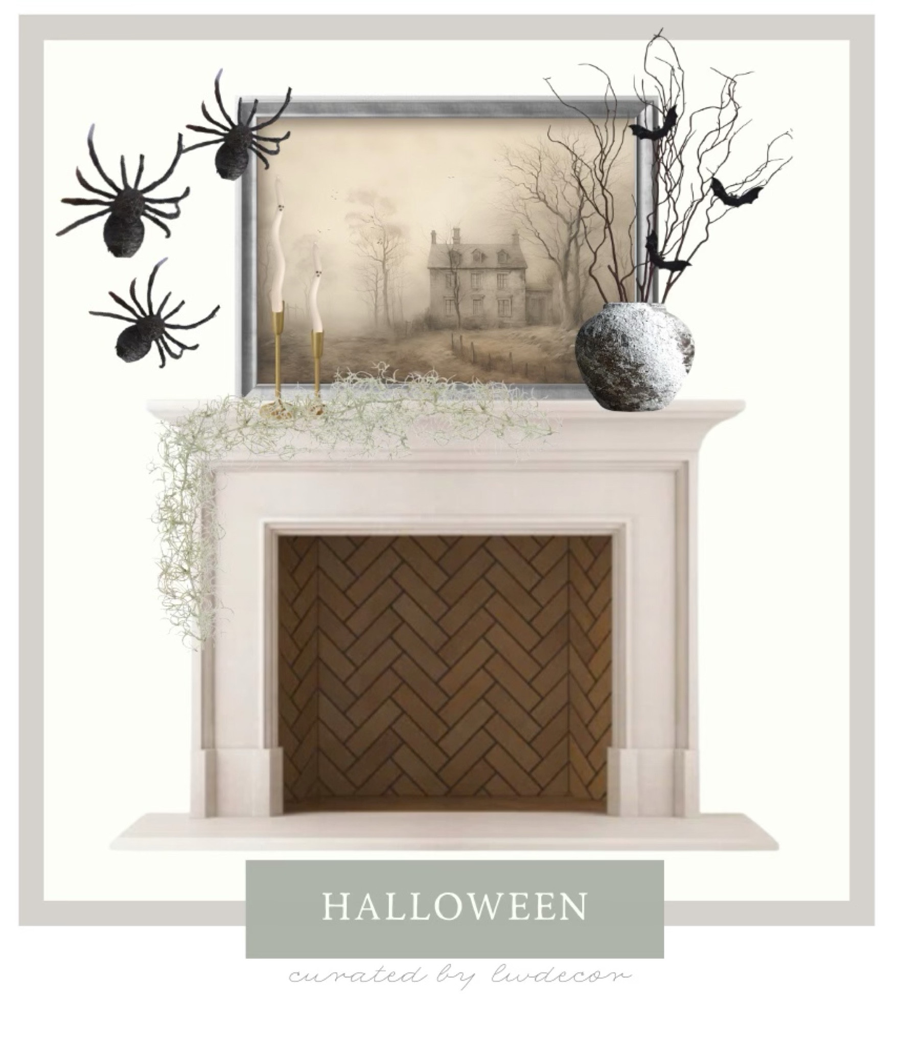 One of my favorite areas to style is the fireplace mantel — from inspiring artwork, floral, and candles! It can beautifully come together with ease. 

Halloween decor

#LTKHome #LTKSeasonal #LTKStyleTip