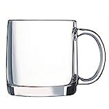 Luminarc 13-Ounce Nordic Mug, Set of 4, 4 Count (Pack of 1), Clear | Amazon (US)