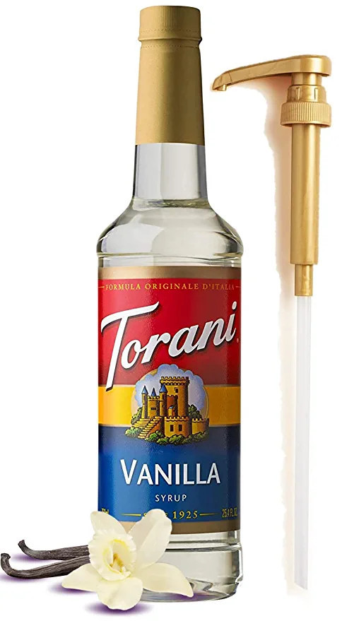 Torani Vanilla Syrup for Coffee 25.4 Ounces for Vanilla Flavored Coffee Torani Syrup with Fresh F... | Amazon (US)