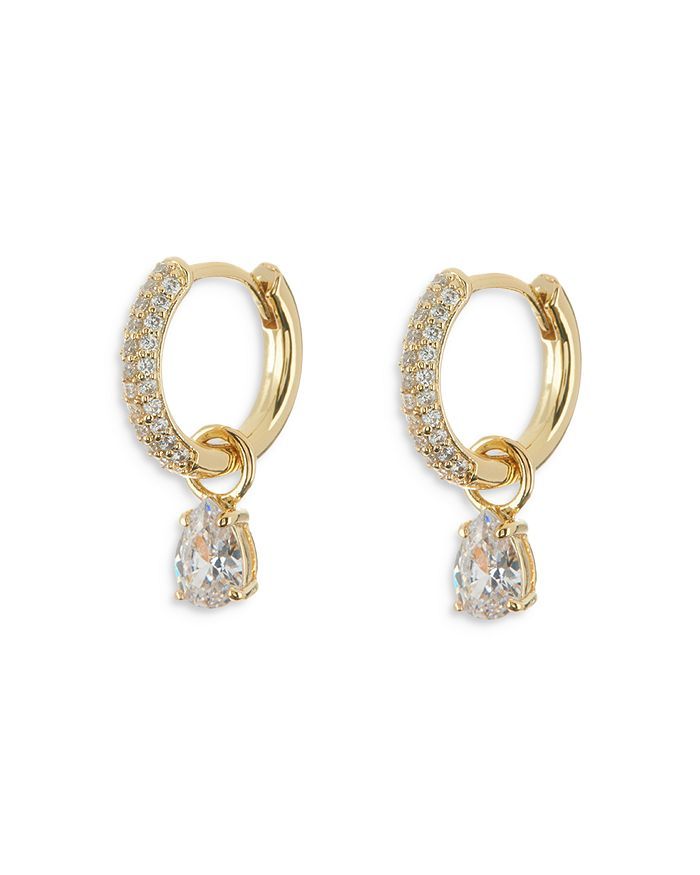 Bianca Cubic Zirconia Dangle Hoop Earrings | Bloomingdale's (US)