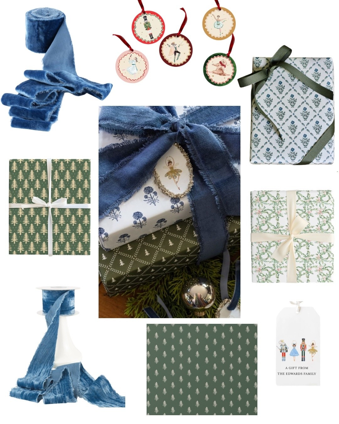Christmas gift wrapping items!!!!💚❤️

#LTKSeasonal #LTKHoliday #LTKHome