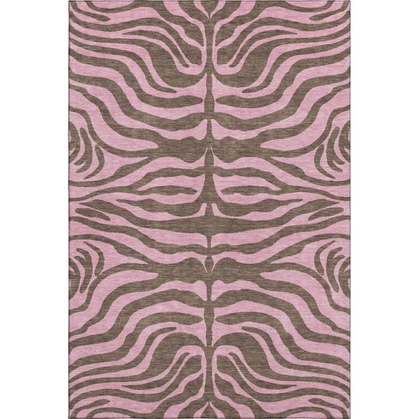 Premium Machine Washable Corum AMF1043 Animal Print Rug | Wayfair North America
