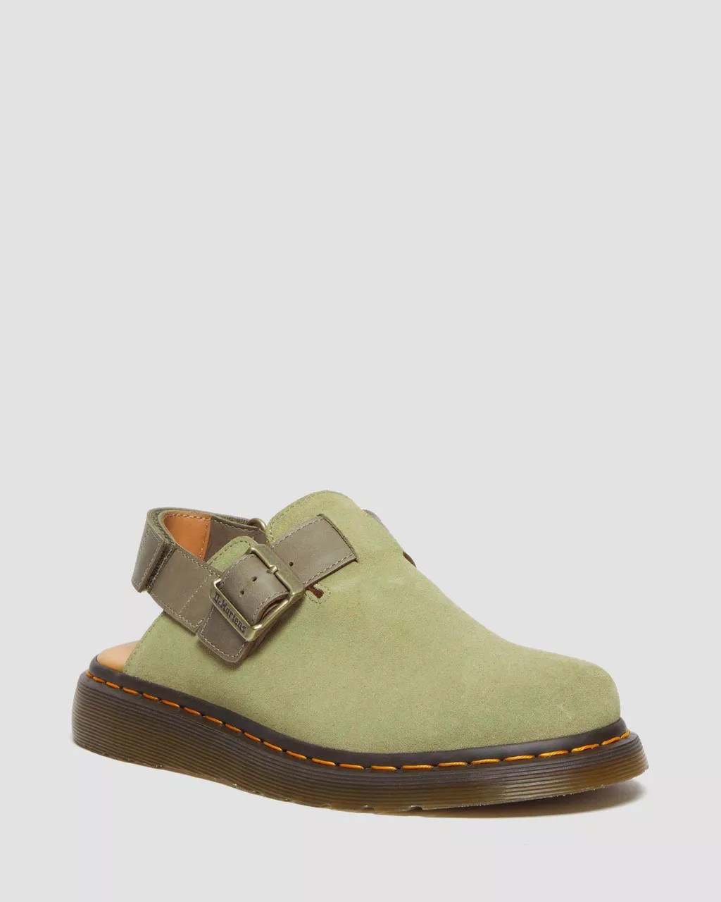 Jorge II Suede & Leather Slingback Mules | Dr. Martens | Dr. Martens