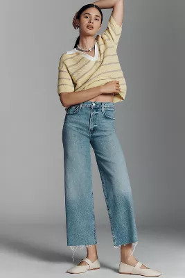 AGOLDE Ren High-Rise Crop Wide-Leg Jeans | Anthropologie (US)