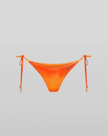 MIRO ORANGE BIKINI PANT | Rat & Boa