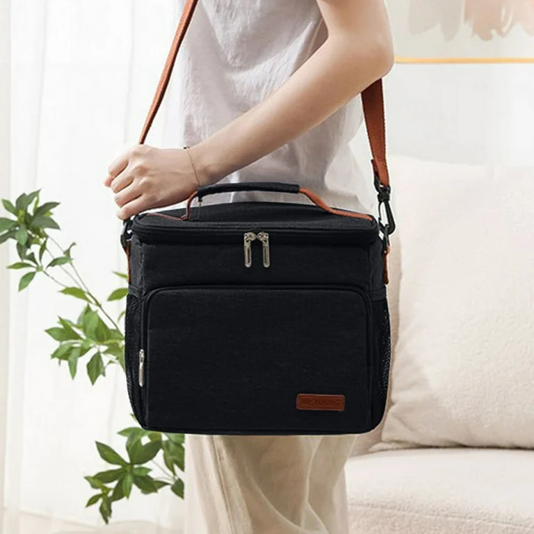 Ikohbadg Reusable Lunch Bag for Women and Men - Insulated Lunch Box for Office, School, Picnic, a... | Walmart (US)