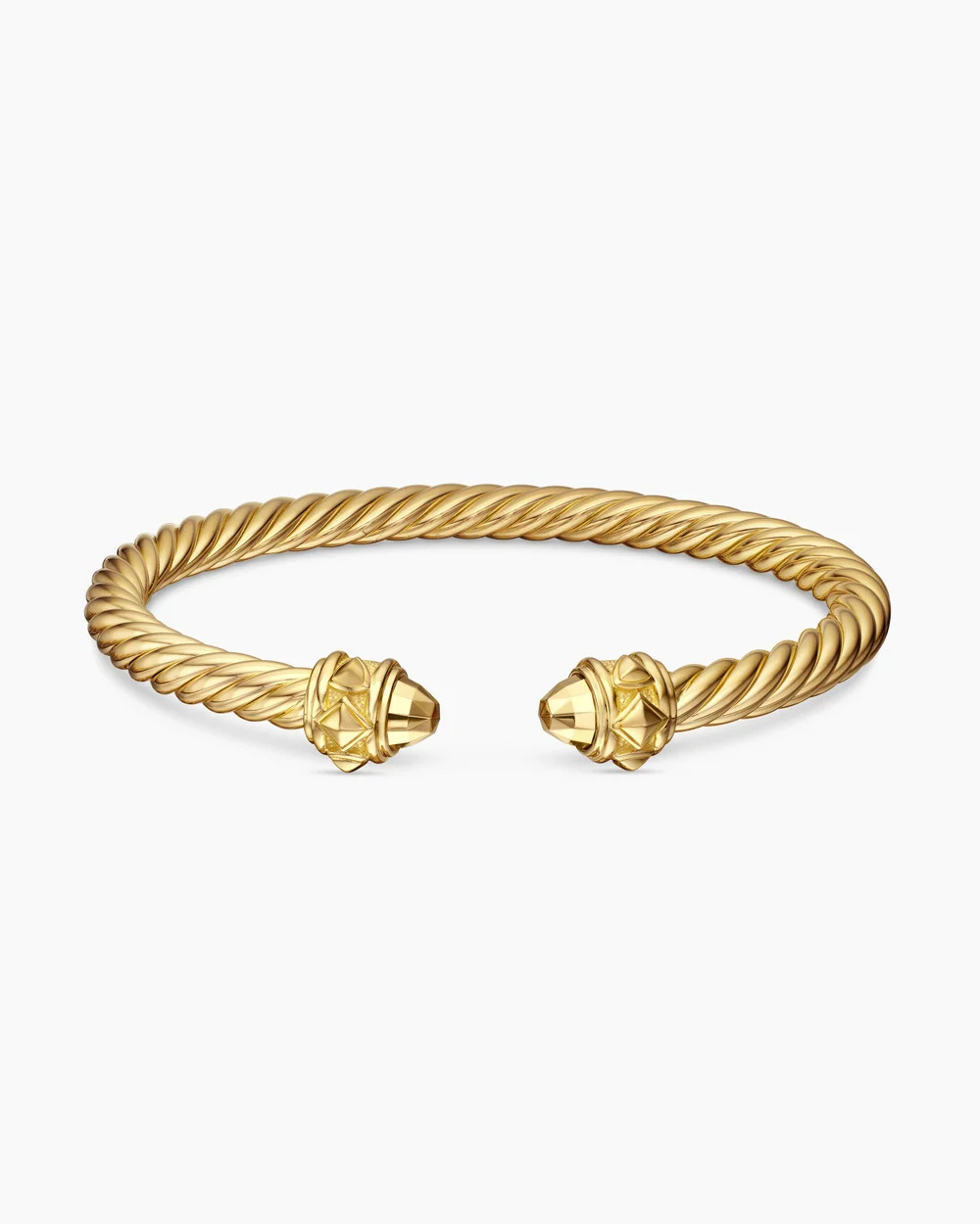David Yurman | Renaissance\u00ae Cablespira\u00ae Bracelet in 18K Yellow Gold, 5mm | David Yurman
