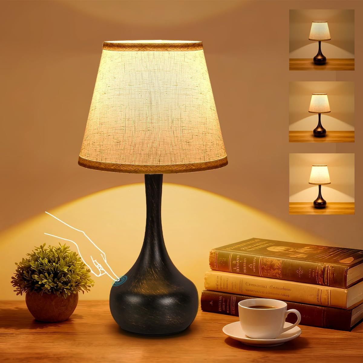 Seaside Village Touch Table Lamp for Bedroom one_size | FMA29 | Lowe's