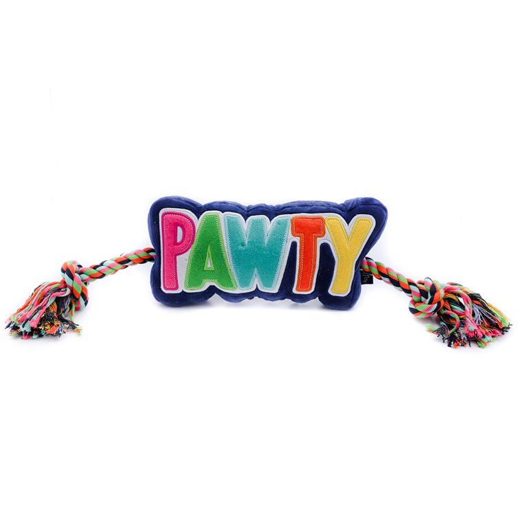 Packed Party Dog Plush Toy with Rope | Walmart (US)